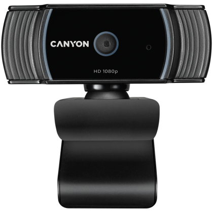 CANYON webcam C5 Full HD 1080p Auto Focus Black
