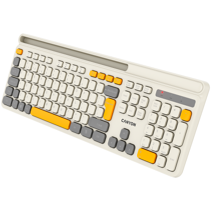 CANYON keyboard HKB-W03 EN AAA Wireless Beige