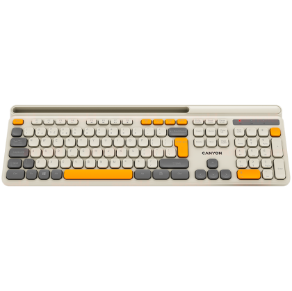 CANYON keyboard HKB-W03 EN AAA Wireless Beige