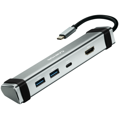 CANYON hub DS-3 4in1 USB-C Space Grey