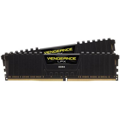 Corsair DDR4, 3600MHz 16GB 2 x 8GB DIMM, Unbuffered, 18-22-22-42, XMP 2.0, Vengeance LPX Black Heatsink, 1.35V, for AMD Ryzen, EAN:0843591082006