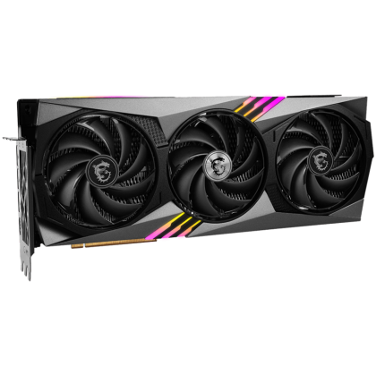 MSI Video Card Nvidia GeForce RTX 4080 SUPER 16G GAMING X TRIO, 16GB GDDR6X, 256-bit, 2610 MHz Boost, 10240 CUDA Cores, 23Gbps Memory speed, PCIe 4.0, 3x DP 1.4a, HDMI 2.1a, RAY TRACING, Triple Fan, 850W Recommended PSU, 3Y