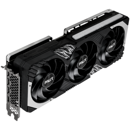 Palit RTX 4070 GamingPro OC 12GB GDDR6X, 192 bit, 1x HDMI 2.1a, 3x DP 1.4a, 1x 16-pin or 2x 8-pin Power connector, recommended PSU 750W, NED4070H19K9-1043A