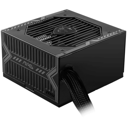 MSI MAG A750BN, 750W, 80 Plus Bronze, 120mm Low Noise Fan, Protections: OCP/OVP/OPP/OTP/SCP, Dimensions: 140mmx150mmx86mm, 5Y Warranty