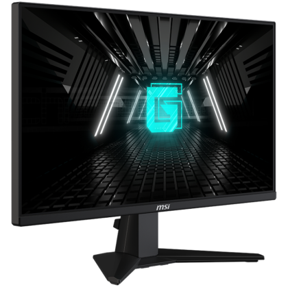 MSI G255F Gaming Monitor, 25" 180Hz, FHD (1920x1080) 16:9, Rapid IPS Anti-glare, 1ms, 300nits, 1000:1, 178°/178°, AMD FreeSync, Adjustable Stand, 1x DP, 2x HDMI, 1xHeadphone out, 3Y Warranty