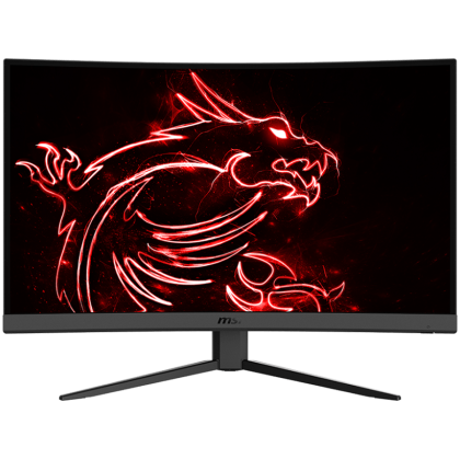 MSI G32CQ4 E2 Curved Gaming Monitor, 32" 170Hz, WQHD (2560x1440) 16:9, VA Anti-glare, 1ms, 1500R curve, 250nits, 3000:1, 178°/178°, Adaptive sync, Adjustable Stand, 1x DP, 2x HDMI, 1xEarphone out, 3Y Warranty