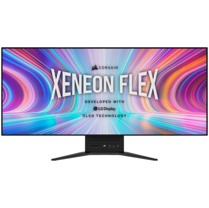 Corsair XENEON FLEX 45WQHD240 45-Inch OLED (3440 x1440), 240Hz Refresh Rate, Bendable Gaming Monitor