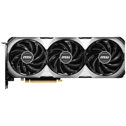 MSI Video Card Nvidia RTX 4070 SUPER 12G VENTUS 3X OC, 12GB GDDR6X, 192bit, 21Gbps Memory speed, Boost: 2505MHz, 7168 CUDA Cores, 3x DP 1.4a, HDMI 2.1a, RAY TRACING, Triple Fan, 1x 16pin, 650W Recommended PSU, 3Y