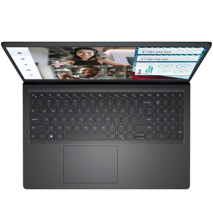 Dell Vostro 3520, Intel Core i7-1255U (10C, 12MB cache, up to 4.7GHz), 15.6" FHD (1920 x 1080) 120Hz AG, 8GB (1x8) DDR4, 512GB SSD, Intel UHD Graphics, WiFi+BT, US Backlit KBD, Ubuntu, 4Y Basic Onsite