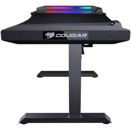 COUGAR Mars, Gaming desk, Multifunction Designs, Dual-sided RGB Lighting Effects, High-strength Welded Steel Frame for Maximum Stability, 1533 x 771 (mm), USB 3.0 x 2 / Audio Jacks x 2 /Power button / Reset button / Backlight button