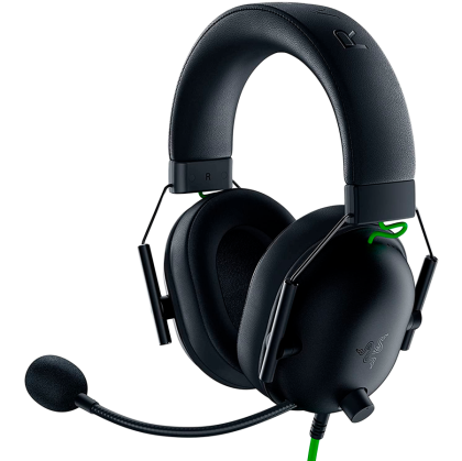 Razer BlackShark V2 X USB, gaming headset, HyperClear Noise-Cancelling Mic, TriForce 50mm Drivers, Advanced Passive Noise Cancellation, Hybrid memory foam cushions, USB Type-A, 20 Hz – 20 kHz, 32 Ω (1 kHz), 98 dBSPL / mW,1 kHz