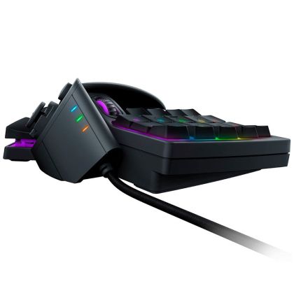 Razer Tartarus V2, Mecha-Membrane Technology, 32 fully programmable keys, Unlimited macro lengths, 1000Hz Ultrapolling, Ergonomic palm rest, Razer Chroma, Full anti-ghosting