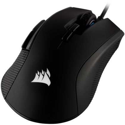 Corsair IRONCLAW RGB, FPS/MOBA Gaming Mouse, Black, Backlit RGB LED, 18000 DPI, Optical (EU Version), EAN:0843591061933