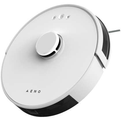 AENO Robot Vacuum Cleaner RC2S: wet & dry cleaning, smart control AENO App, powerful Japanese Nidec motor, turbo mode