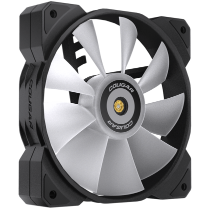 COUGAR VORTEX MHP120 ARGB, Fan Speed 600-2000 RPM±200RPM, Air Flow 82.48 CFM ± 10%, Air Pressure	4.24 mm H2O±10%, HDB Hydro Dynamic Bearing, 200 mm (Fan) / 450 mm (ARGB)