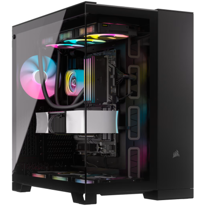 Corsair 6500X Tempered Glass Mid-Tower, Black