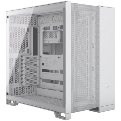 Corsair 6500D Airflow Tempered Glass Mid-Tower, White, EAN: 0840006664727