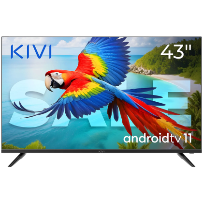 43', FHD, Android TV 11, Black, 1920x1080, 60 Hz, Sound 2x12W, 53 kWh/1000h , BT5.1, HDMI ports 4, 24 months