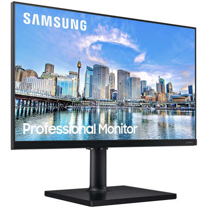 Monitor LED Samsung LF24T450FQRXEN 23.8", IPS, 16:9, FHD, 1,920 x 1,080@75Hz, 1000 : 1, 178/178, 5ms, 250cd/m2, 2xHDMI, 1xDP,  2xUSB 2.0, VESA, Tilt, Swivel, Pivot, Height Adjust