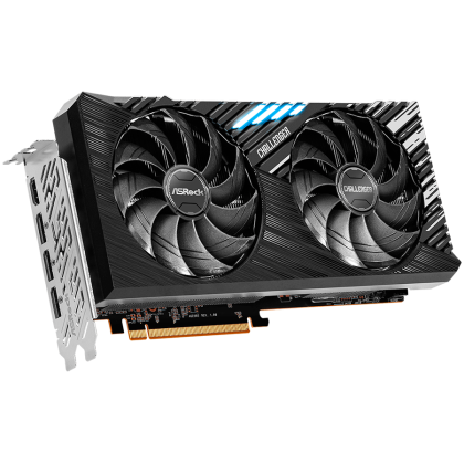 ASROCK Video Card AMD Radeon RX7800XT Challenger 16GB OC, GDDR6, 256-bit, 3x DisplayPort 2.1, 1x HDMI 2.1, 2x 8-pin Power Connectors, Recommended PSU 750W