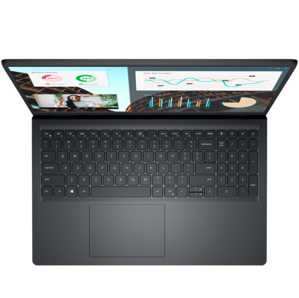 Dell Vostro 3530, Intel Core i3-1305U (5C, 6T, 10MB Cache, up to 4.5GHz), 15.6" FHD (1920x1080) AG, 8GB (1x8GB) DDR4, 256GB M.2 SSD, Intel UHD Graphics, WiFi+BT, non-backlit BG KBD, no FPR, Ubuntu, 3Y ProSupport