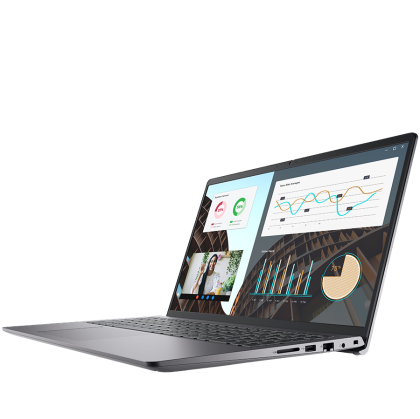 Dell Vostro 3530,  Intel Core i3-1305U (10 MB cache, 5 cores, 6 threads, up to 4.50 GHz), 15.6" FHD (1920 x 1080) 120 Hz AG, 8GB (1x8GB) DDR4 2666MHz, 512GB PCIe NVMe SSD, Intel UHD Graphics, WiFi + BT, KBD, FPR, Ubuntu, 3Y ProSupport