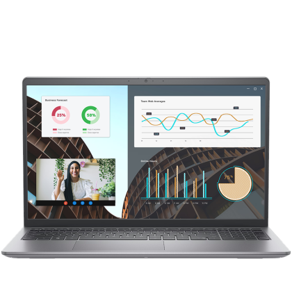 Dell Vostro 3530,  Intel Core i3-1305U (10 MB cache, 5 cores, 6 threads, up to 4.50 GHz), 15.6" FHD (1920 x 1080) 120 Hz AG, 8GB (1x8GB) DDR4 2666MHz, 512GB PCIe NVMe SSD, Intel UHD Graphics, WiFi + BT, KBD, FPR, Ubuntu, 3Y ProSupport