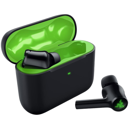 Razer Hammerhead HyperSpeed - Xbox Licensed, Wireless Multi-Platform Gaming Earbuds, Razer™ HyperSpeed Wireless, Active Noise Cancellation (ANC) Technology, Dual Environmental Noise Cancelling (ENC) Microphones, Bluetooth 5.2, Type-C charging cable