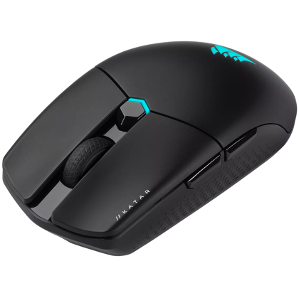 Corsair KATAR Elite Wireless Gaming Mouse, Black, 26000 DPI, Optical