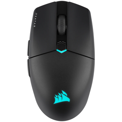 Corsair KATAR Elite Wireless Gaming Mouse, Black, 26000 DPI, Optical