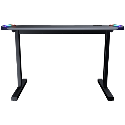 COUGAR DEIMUS 120 Gaming Desk, Dual-sided RGB Lighting Effects, Medium Density Fiberboard, 1220x605(mm), USB 3.0 x2, USB 3.0 Type-C x1, RGB button