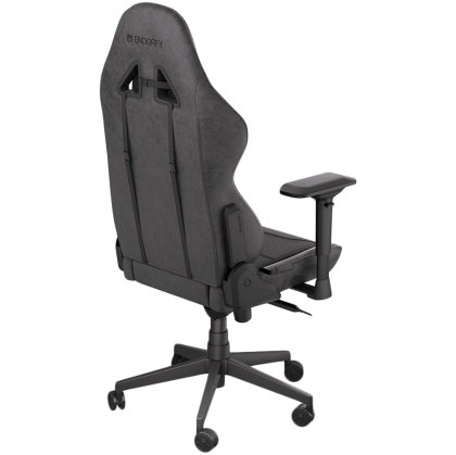 Endorfy Scrim BK Gaming Chair, PU Leather + Breathable Fabric, Cold-pressed Foam, Memory Foam Cushions, Class 4 Gas Lift Cylinder, 4D Adjustable Armrest, Adjustable Headrest, Black, 2 Year Warranty