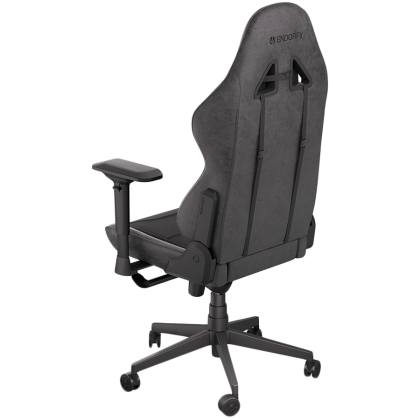 Endorfy Scrim BK Gaming Chair, PU Leather + Breathable Fabric, Cold-pressed Foam, Memory Foam Cushions, Class 4 Gas Lift Cylinder, 4D Adjustable Armrest, Adjustable Headrest, Black, 2 Year Warranty
