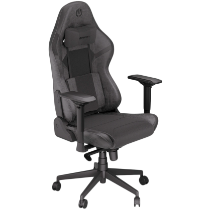 Endorfy Scrim BK Gaming Chair, PU Leather + Breathable Fabric, Cold-pressed Foam, Memory Foam Cushions, Class 4 Gas Lift Cylinder, 4D Adjustable Armrest, Adjustable Headrest, Black, 2 Year Warranty