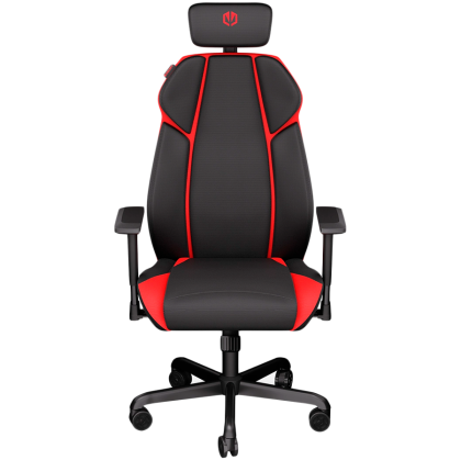 Endorfy Meta RD Gaming Chair, Breathable Fabric, Cold-pressed foam, Class 4 Gas Lift Cylinder, 3D Adjustable Armrest, Adjustable Headrest, Black/Red, 2 Year Warranty