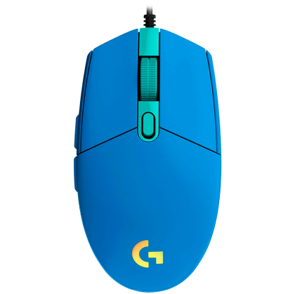 LOGITECH G102 LIGHTSYNC Corded Gaming Mouse - BLUE - USB - EER