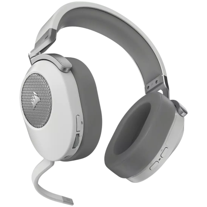 Corsair HS65 WIRELESS Gaming Headset, White (EU), v2