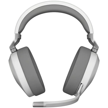 Corsair HS65 WIRELESS Gaming Headset, White (EU), v2