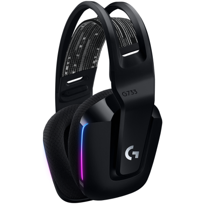 LOGITECH G733 LIGHTSPEED Wireless RGB Gaming Headset - BLACK