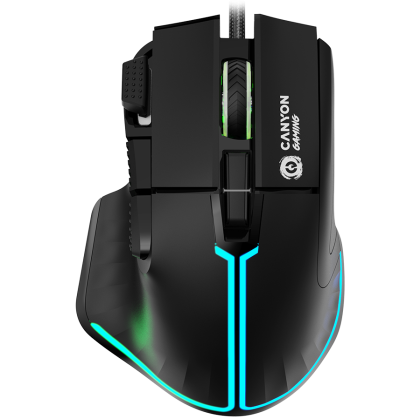 CANYON mouse Fortnax GM-636 RGB 9buttons Wired Black