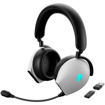 Alienware Tri-Mode Wireless Gaming Headset AW920H (Lunar Light)