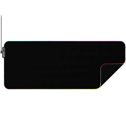 Lorgar Steller 919, Gaming mouse pad, High-speed surface, anti-slip rubber base, RGB backlight, USB connection, Lorgar WP Gameware support, size: 900mm x 360mm x 3mm, weight 0.635kg