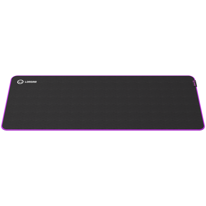 Lorgar Main 319, Gaming mouse pad, High-speed surface, Purple anti-slip rubber base, size: 900mm x 360mm x 3mm, weight 0.6kg