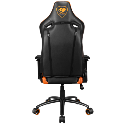 COUGAR OUTRIDER S, Gaming Chair, Body-embracing High Back Design, Premium PVC Leather, Head and Lumbar Pillow, 180º Reclining, Full Steel Frame, 4D Adjustable Armrest, Class 4 Gas Lift Cylinder