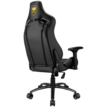 COUGAR OUTRIDER S ROYAL, Gaming Chair, Body-embracing High Back Design, Premium PVC Leather, Head and Lumbar Pillow, 180º Reclining, Full Steel Frame, 4D Adjustable Armrest, Class 4 Gas Lift Cylinder