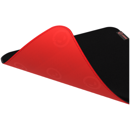 Lorgar Main 325, Gaming mouse pad, Precise control surface, Red anti-slip rubber base, size: 500mm x 420mm x 3mm, weight 0.4kg