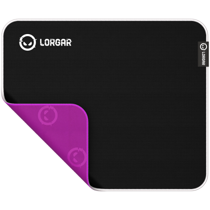 Lorgar Legacer 755, Gaming mouse pad, Ultra-gliding surface, Purple anti-slip rubber base, size: 500mm x 420mm x 3mm, weight 0.45kg