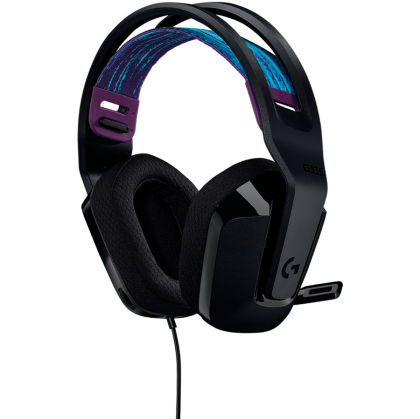 LOGITECH G335 Wired Gaming Headset - BLACK - 3.5 MM