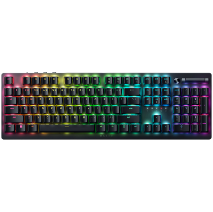 Razer DeathStalker V2 Pro - Linear Optical Switch - US, Wireless Low-Profile RGB Optical Gaming Keyboard, RGB backlight, Backlit keys, Laser-etched keycaps with ultra-durable coating