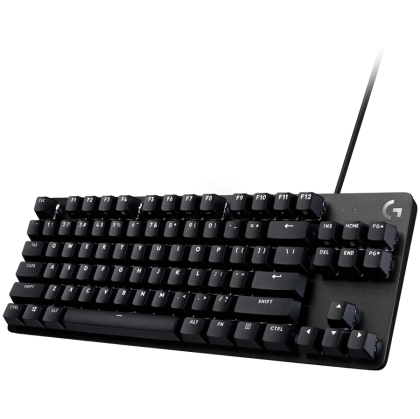 LOGITECH G413 TKL SE Corded Mechanical Gaming Keyboard - BLACK - US INT'L - USB - TACTILE